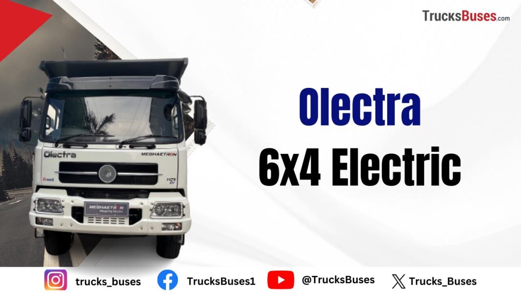 Olectra 6x4 Electric tipper